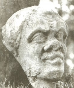 Stolen medieval head from Kenilworth Priory