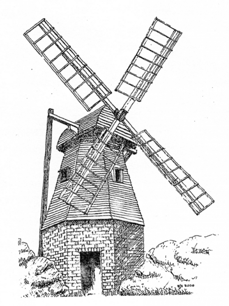 Smock Mill Replica on the Common