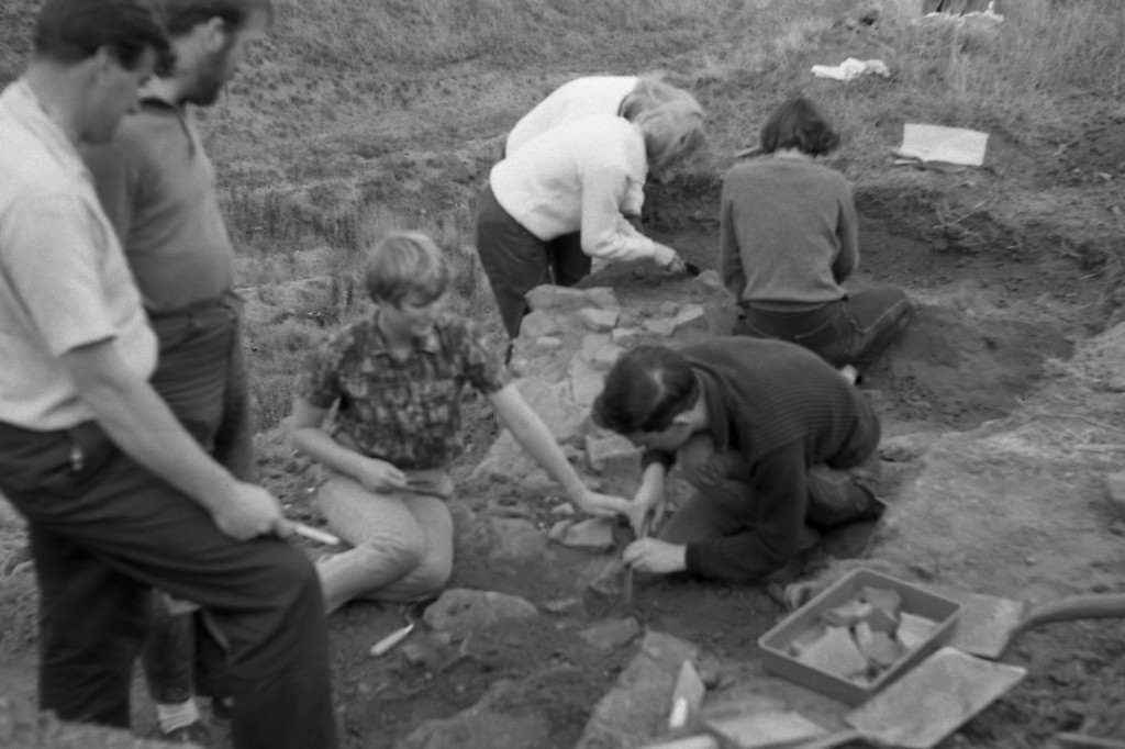 Roman artefacts found in the Cherry Orchard Dig of 1964