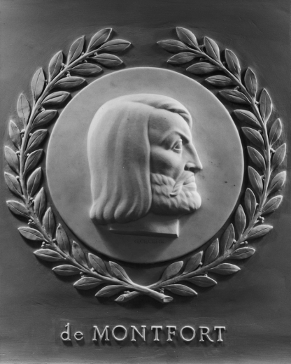 Bust of de Montfort in US Capitol