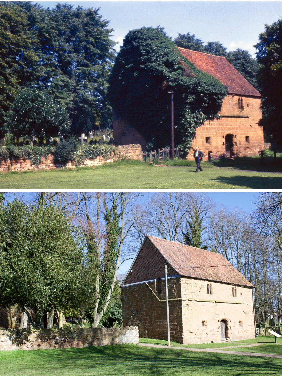 The Abbey 'Barn' 1963 and 2016
