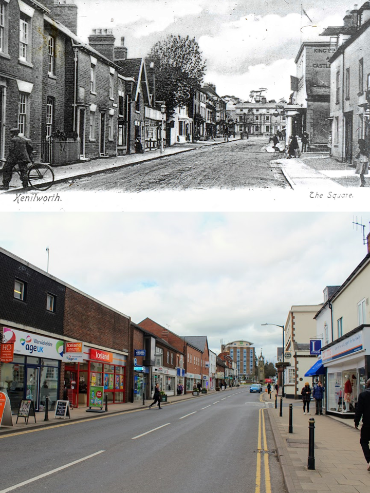 The Square from Warwick Road