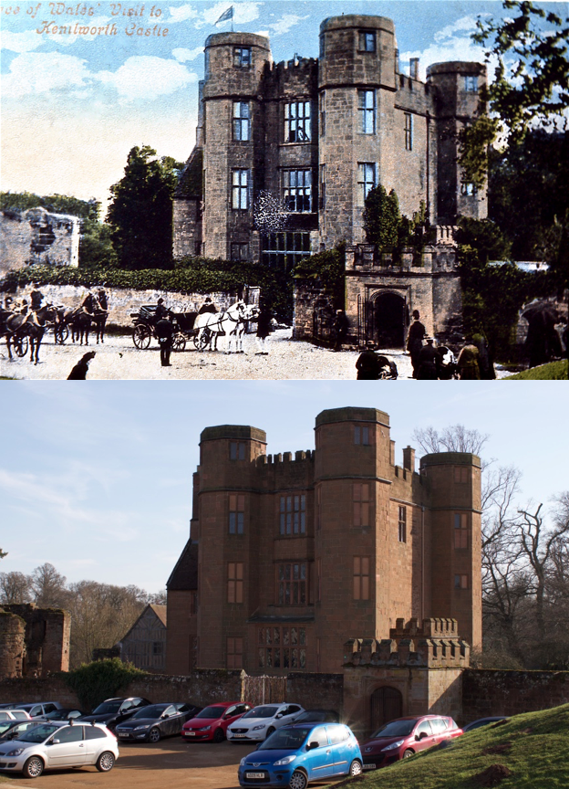 Edward, prince of Wales, visits Kenilworth Castle in 1892