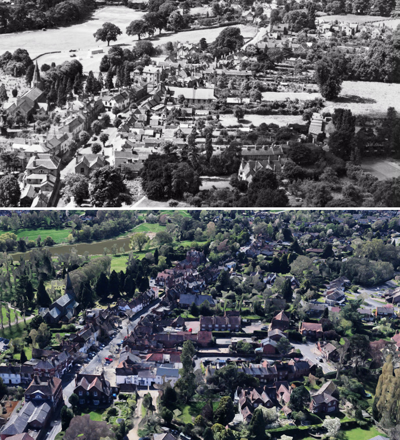 High Street Aerial View