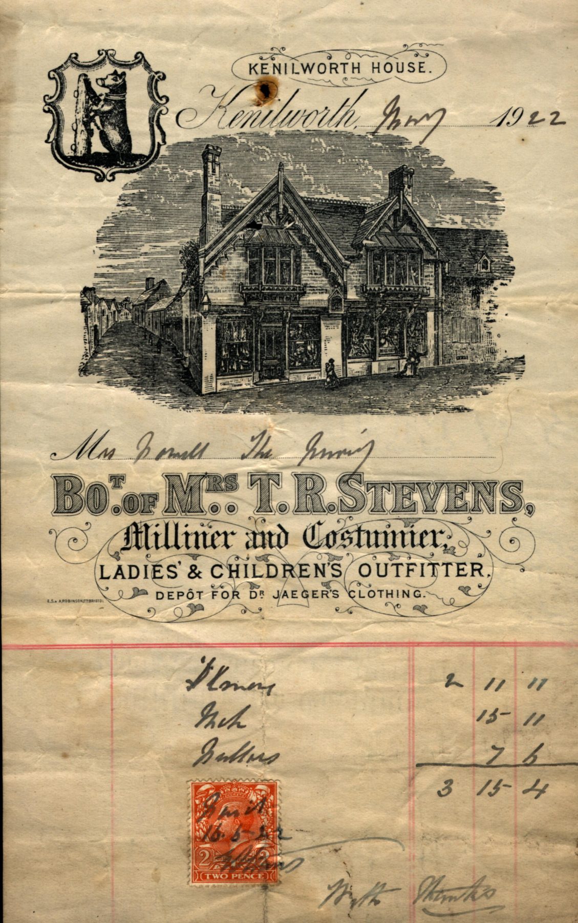 Kenilworth House Then & Now Kenilworth History and Archaeology