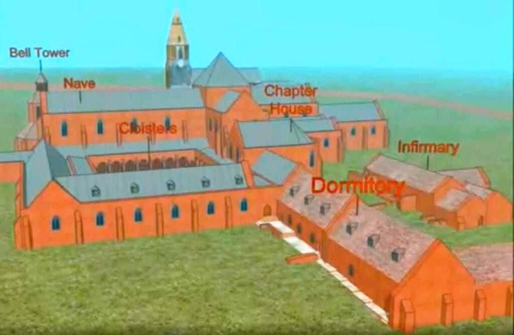 3D Model of the Abbey of St Mary, Kenilworth